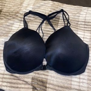 Crisscross racer back bra